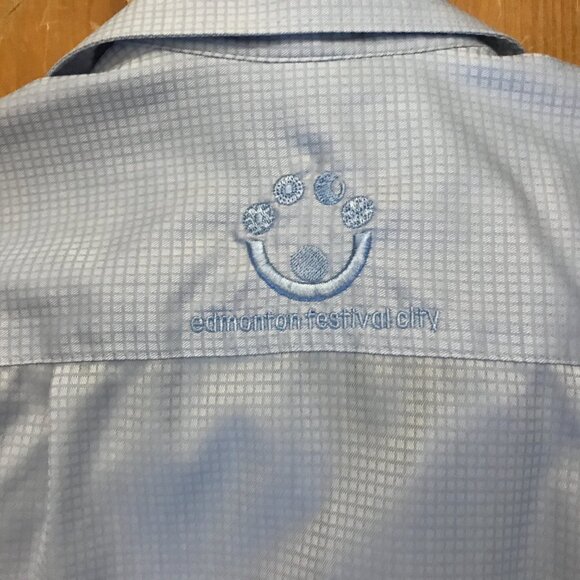 Edmonton Festival City Embroidered Dress Shirt - Size S - Picture 2 of 9